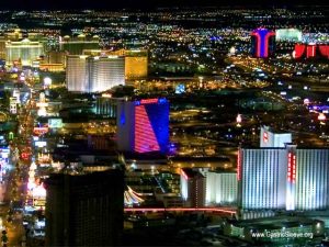 View of Vegas at Night