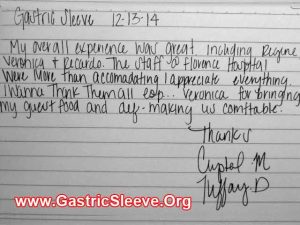 Crystal's Vertical Sleeve Tijuana Testimonial 