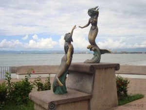 Artwork on Malecon in Puerto Vallarta